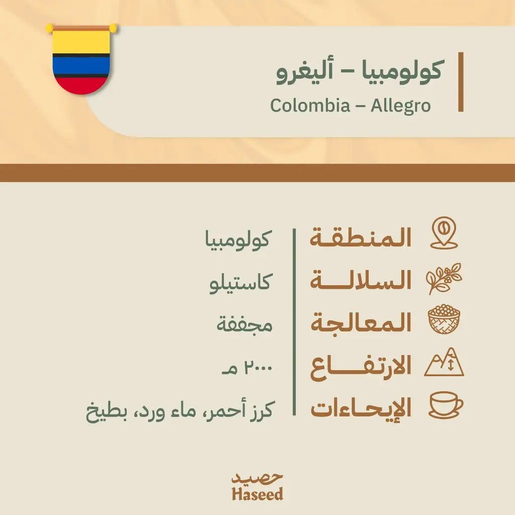 Roasted Coffee Beans | Colombia – Allegro