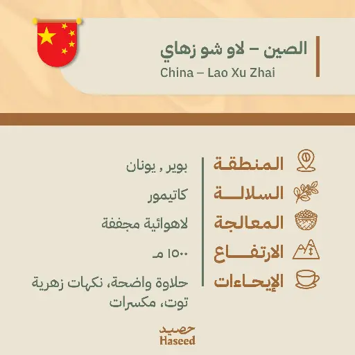 Roasted Coffee Beans | China – Lao Xu Zhai