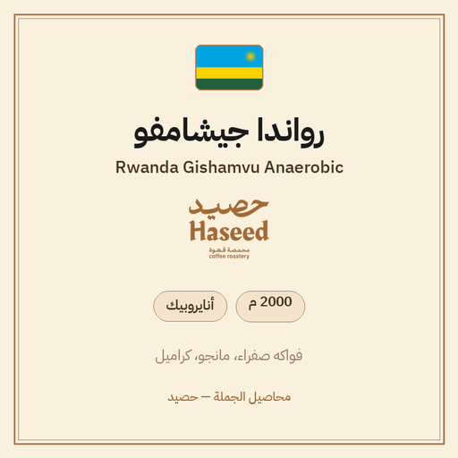 رواندا جيشامفو — Rwanda Gishamvu Anaerobic